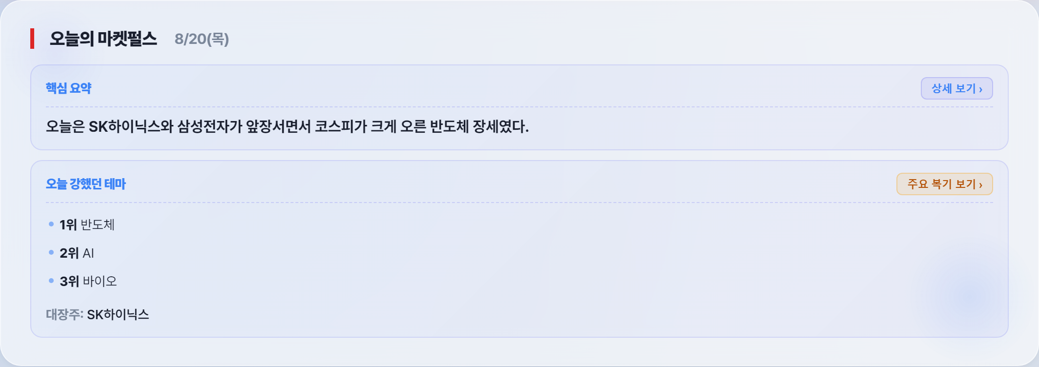 장후 리포트