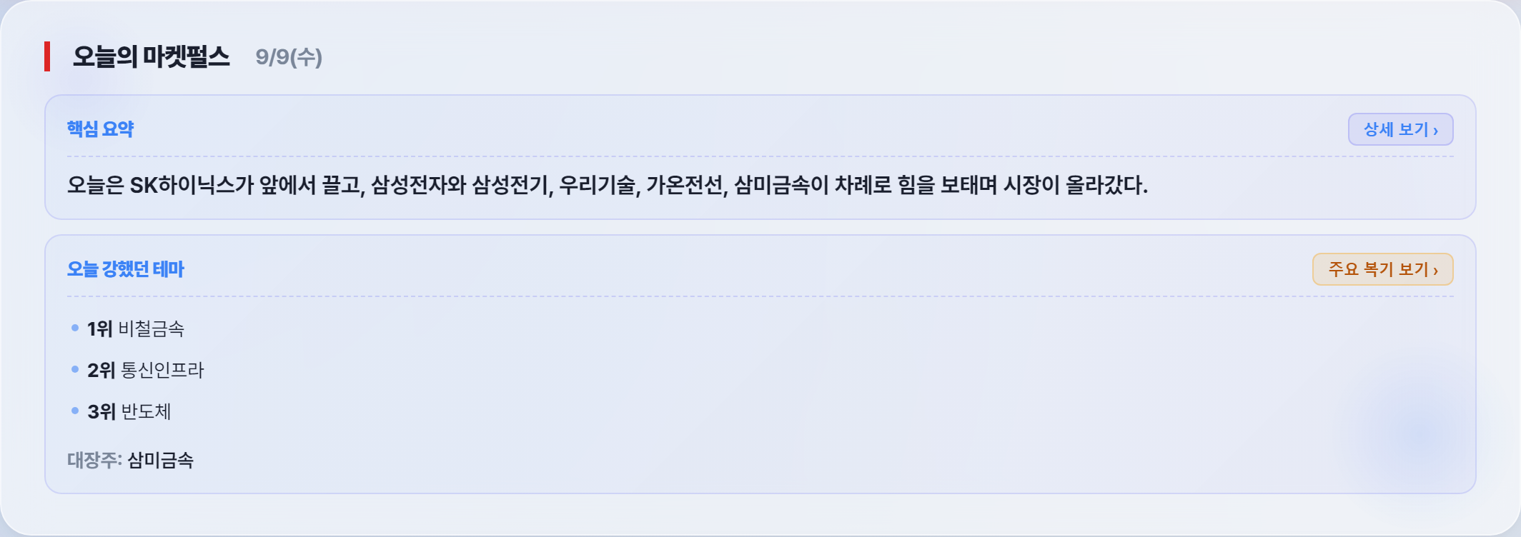 장후 리포트