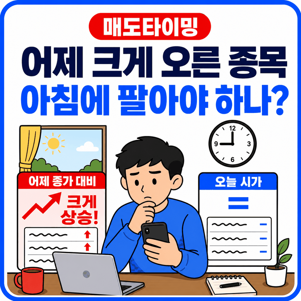 로봇주 이틀째 급등, 어제 크게 오른 종목 매도타이밍은 오늘 아침일까?